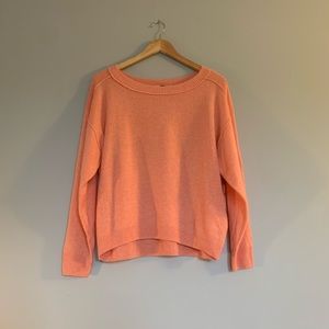Pilcro Emmeline cashmere boatneck sweater size S